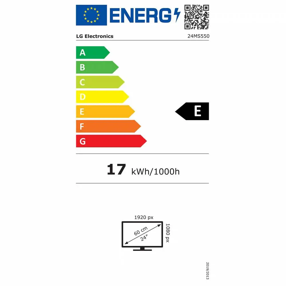 Монитор LG 24MS550-B, 23.8", IPS, FHD 1920x1080, 100Hz, 5ms, HDMI, 2Wx2 Speaker