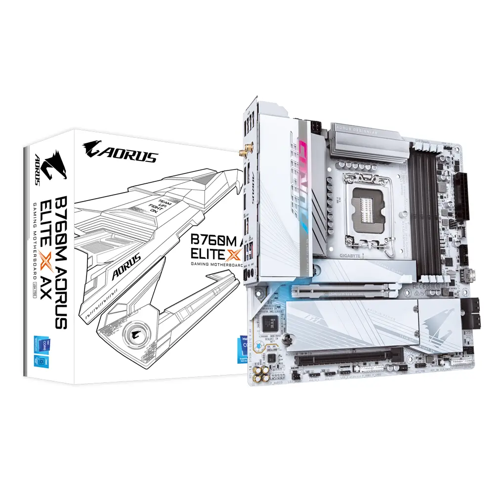 Placă de bază GIGABYTE B760M AORUS ELITE X AX