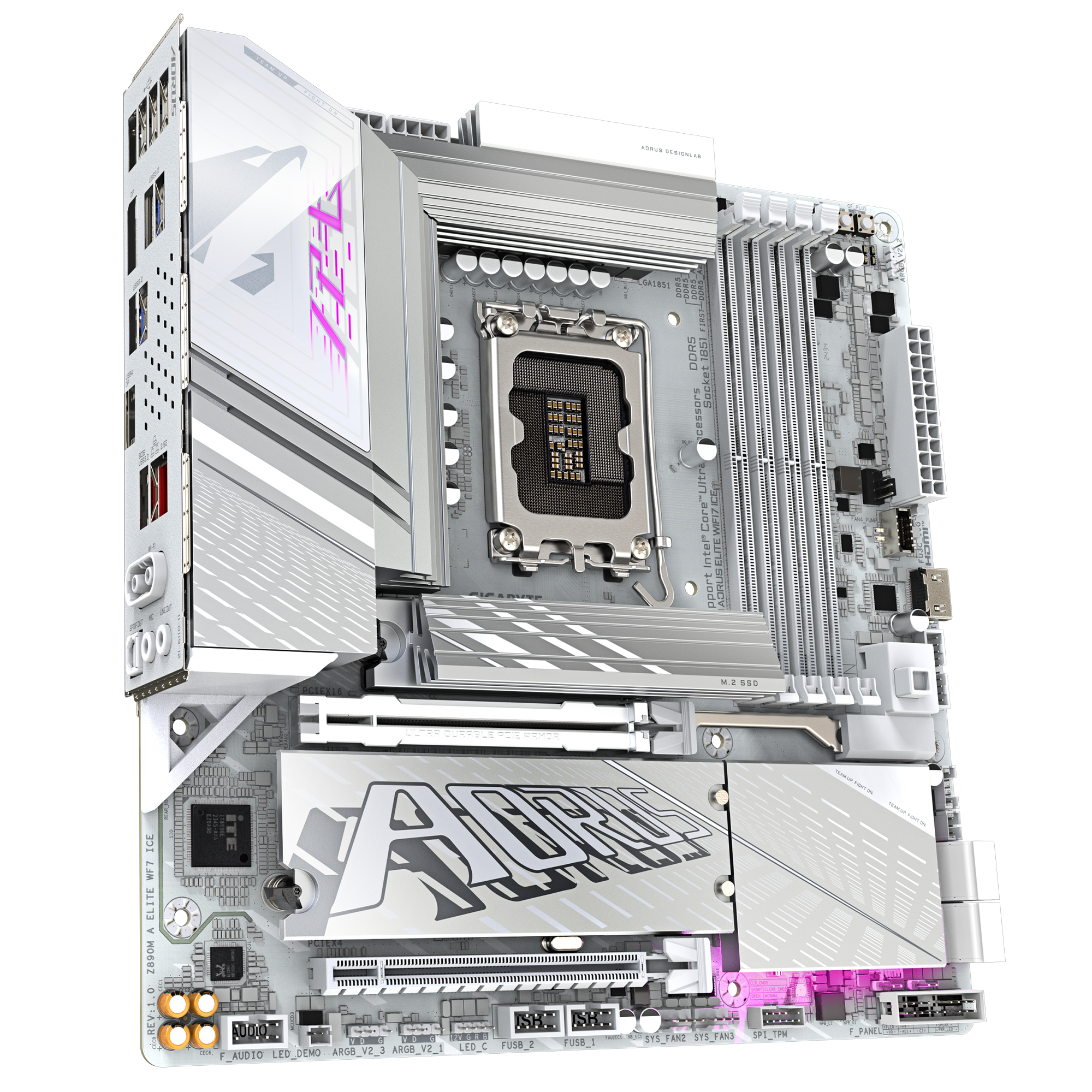 Μητρική πλακέτα GIGABYTE Z890M AORUS ELITE WIFI 7 ICE LGA1851