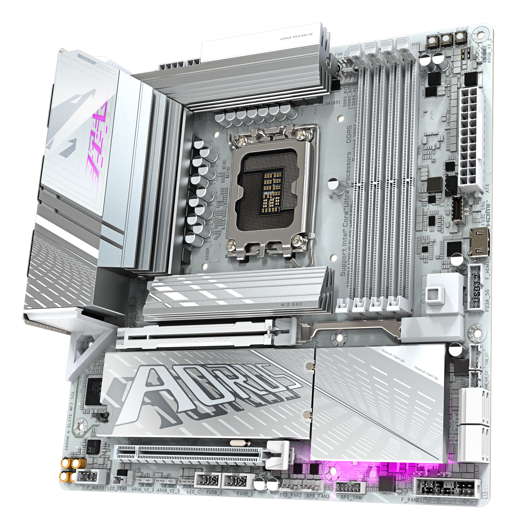 Μητρική πλακέτα GIGABYTE Z890M AORUS ELITE WIFI 7 ICE LGA1851