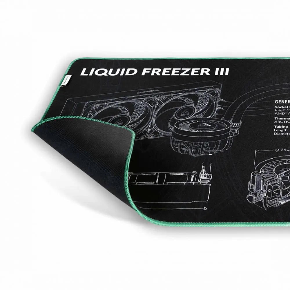 Геймърски пад Arctic Gaming Mousepad Liquid Freezer III Design