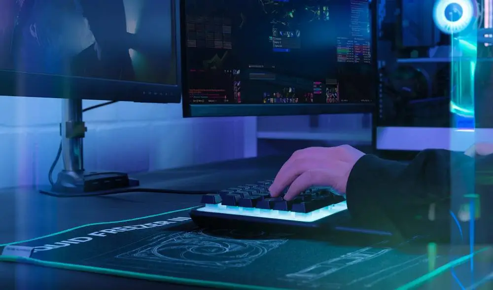 Геймърски пад Arctic Gaming Mousepad Liquid Freezer III Design