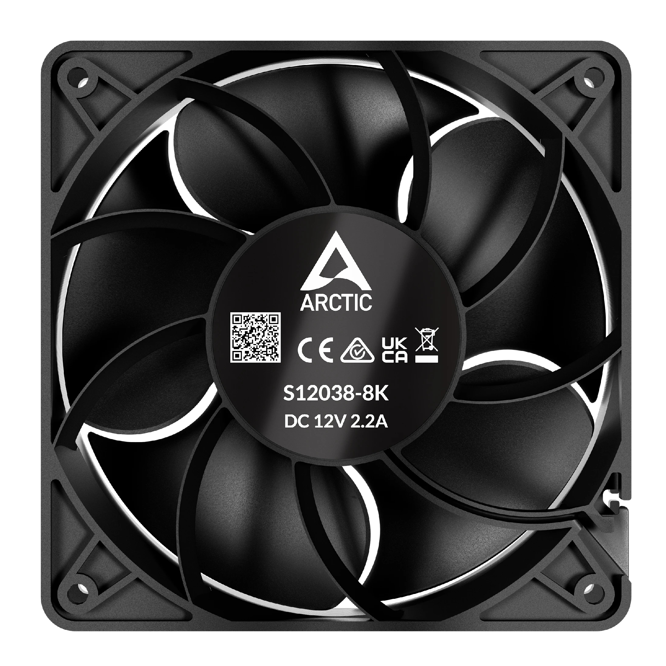 Сървърен вентилатор Arctic Server Fan 120x120x38 Dual Ball - S12038-4K - ACFAN00296A