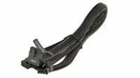Модулен кабел Seasonic Modding Cable 600W Black 90 degree PCIe 5.0 12VHPWR - SS-2x8P-90-12V-2x6-600-BK