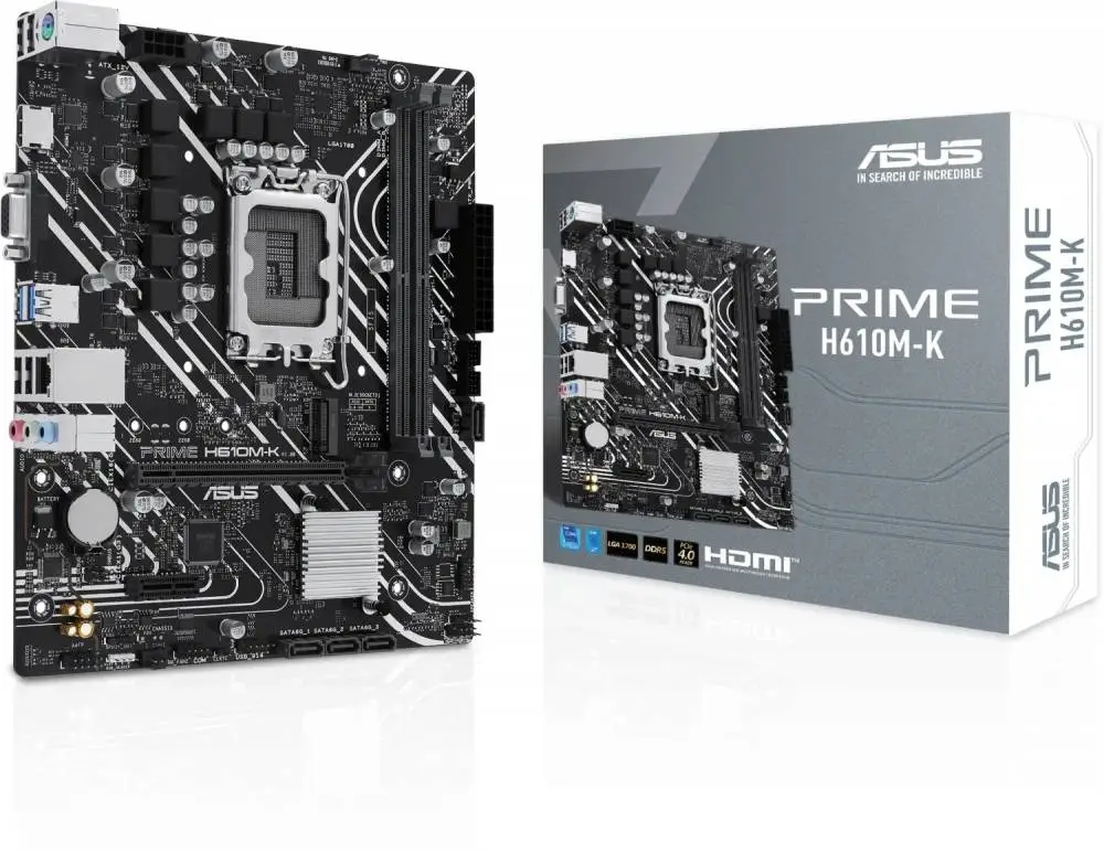 Дънна платка ASUS PRIME H610M-K LGA1700