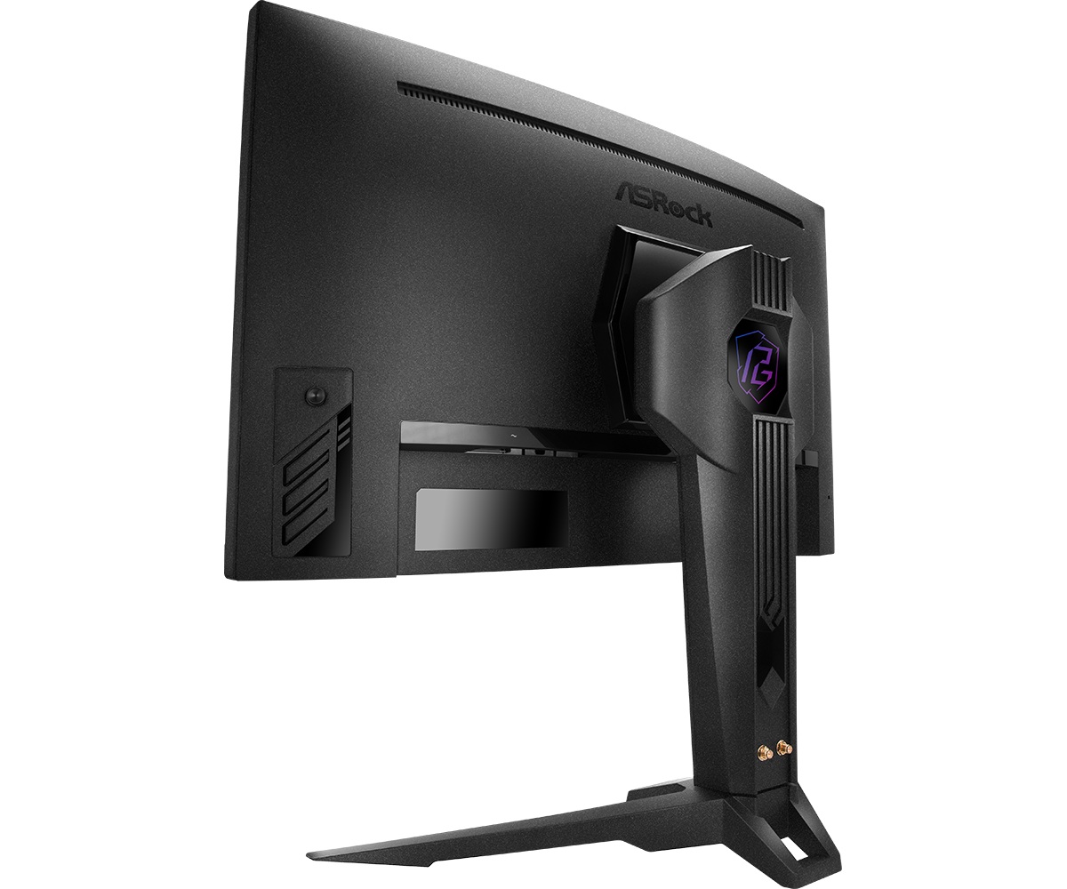 Монитор Asrock PG27QRT2A, 27", VA Curved 1500R, WQHD 2560x1440, 180Hz, 1ms, AMD FreeSync, Wi-Fi Antenna