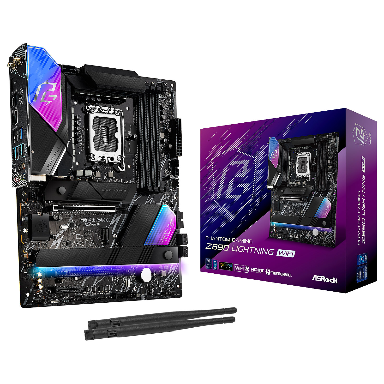 Материнская плата Asrock Z890 LIGHTNING WIFI LGA1851