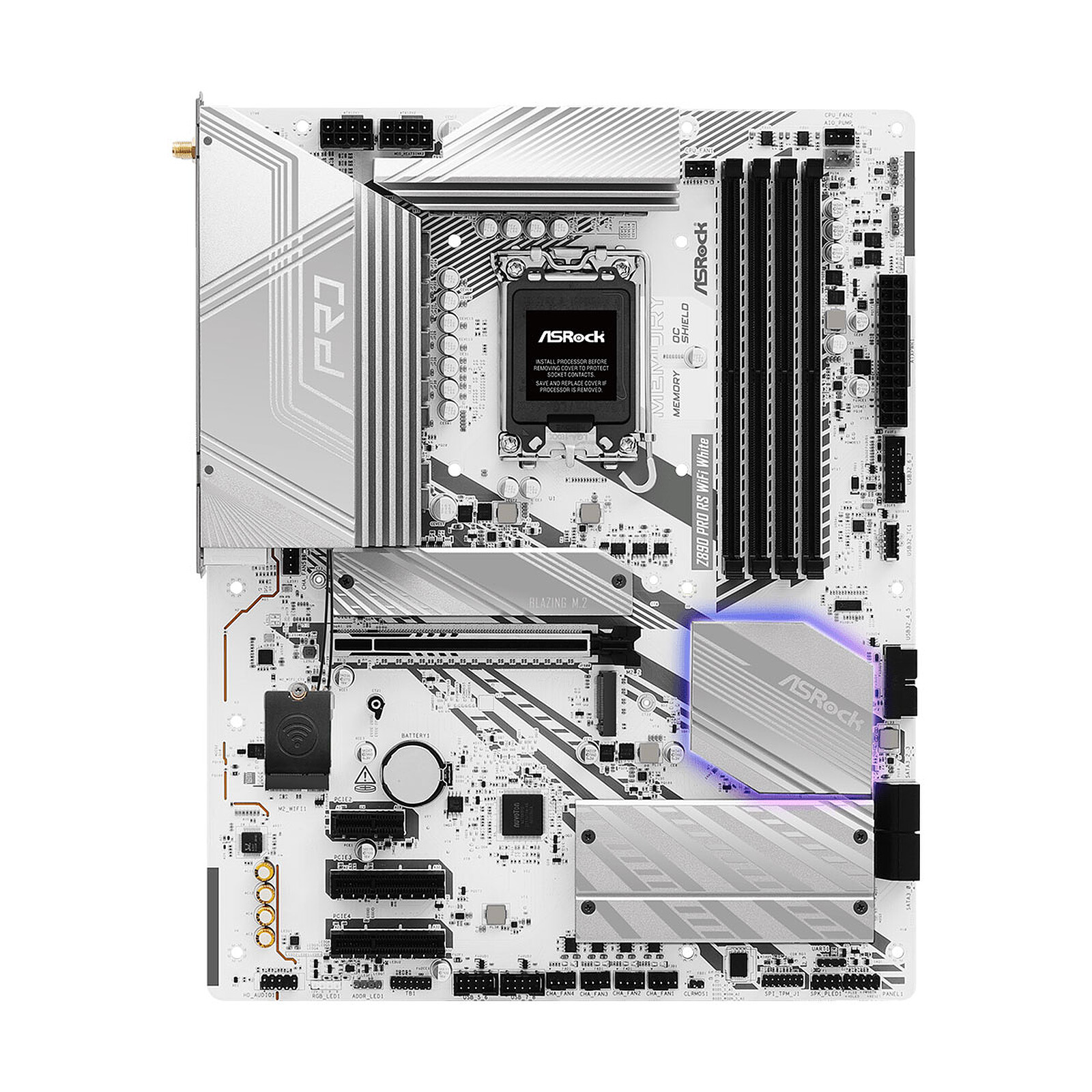 Дънна платка Asrock Z890 PRO RS WIFI WHITE LGA1851