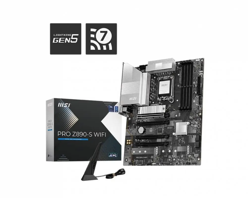 Дънна платка MSI PRO Z890-S WIFI LGA1851