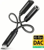 Звукова карта AXAGON ADA-HCPD USB-C to 3.5mm Stereo Audio