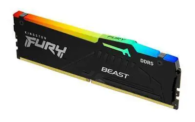Памет Kingston Fury Beast RGB 16GB (1x16GB) DDR5 5600MHz CL36 EXPO - KF556C36BBEA-16