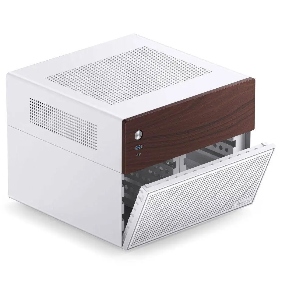 Кутия Jonsbo N4 NAS mATX Бяла