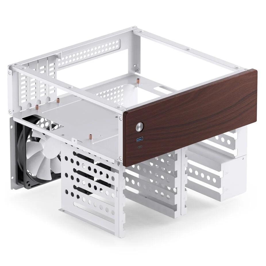 Кутия Jonsbo N4 NAS mATX Бяла
