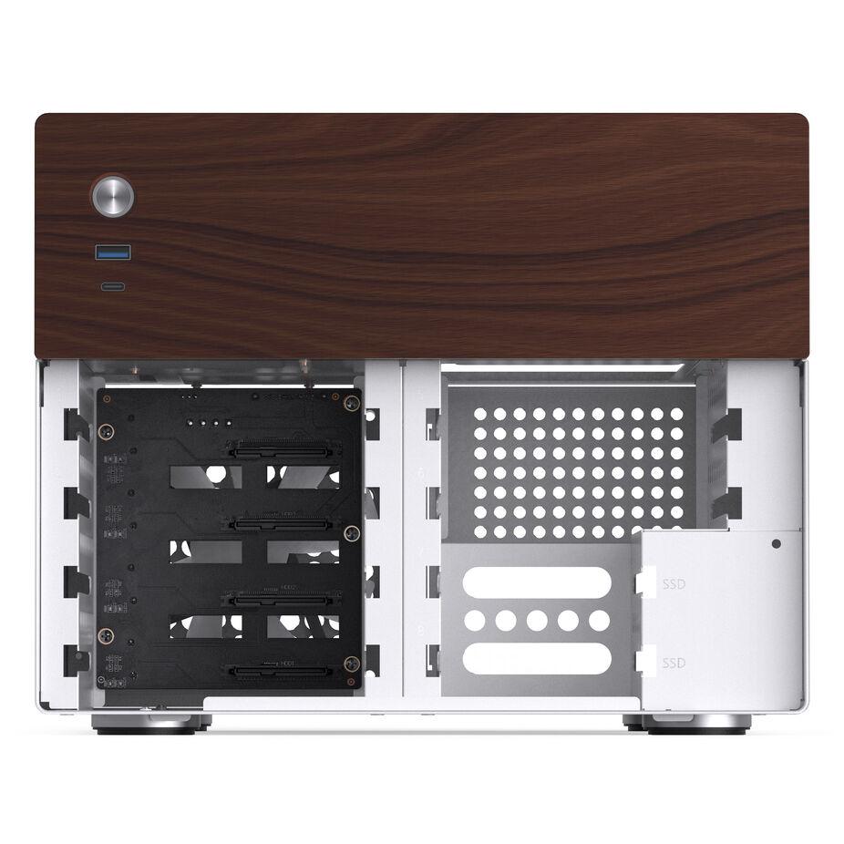 Кутия Jonsbo N4 NAS mATX Бяла