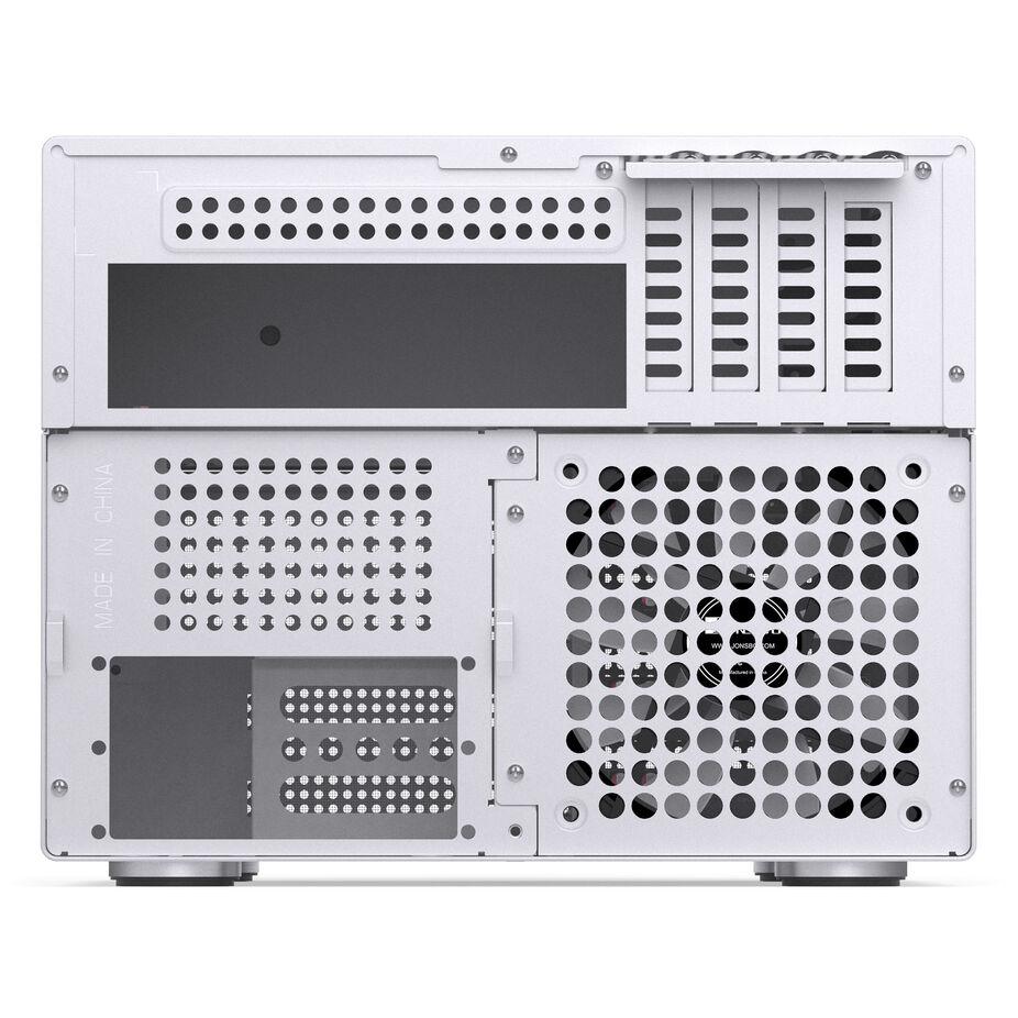 Кутия Jonsbo N4 NAS mATX Бяла
