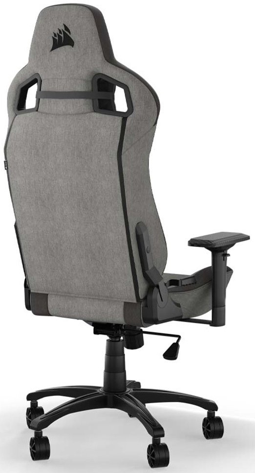 Gaming chair CORSAIR T3 Rush 2023 Fabric Gaming Chair Grey - CF-9010056-WW and Charcoal