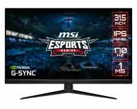 Монитор MSI G321Q 31.5", IPS, WQHD 2560x1440, 170Hz, 1ms, HDR, G-Sync Compatible, AMD FreeSync Premium 