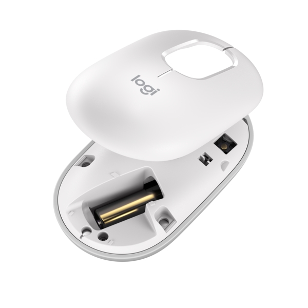Мишка Logitech POP Mouse with emoji OFF-WHITE BT EMEA28i-935 FY25 - 910-007411