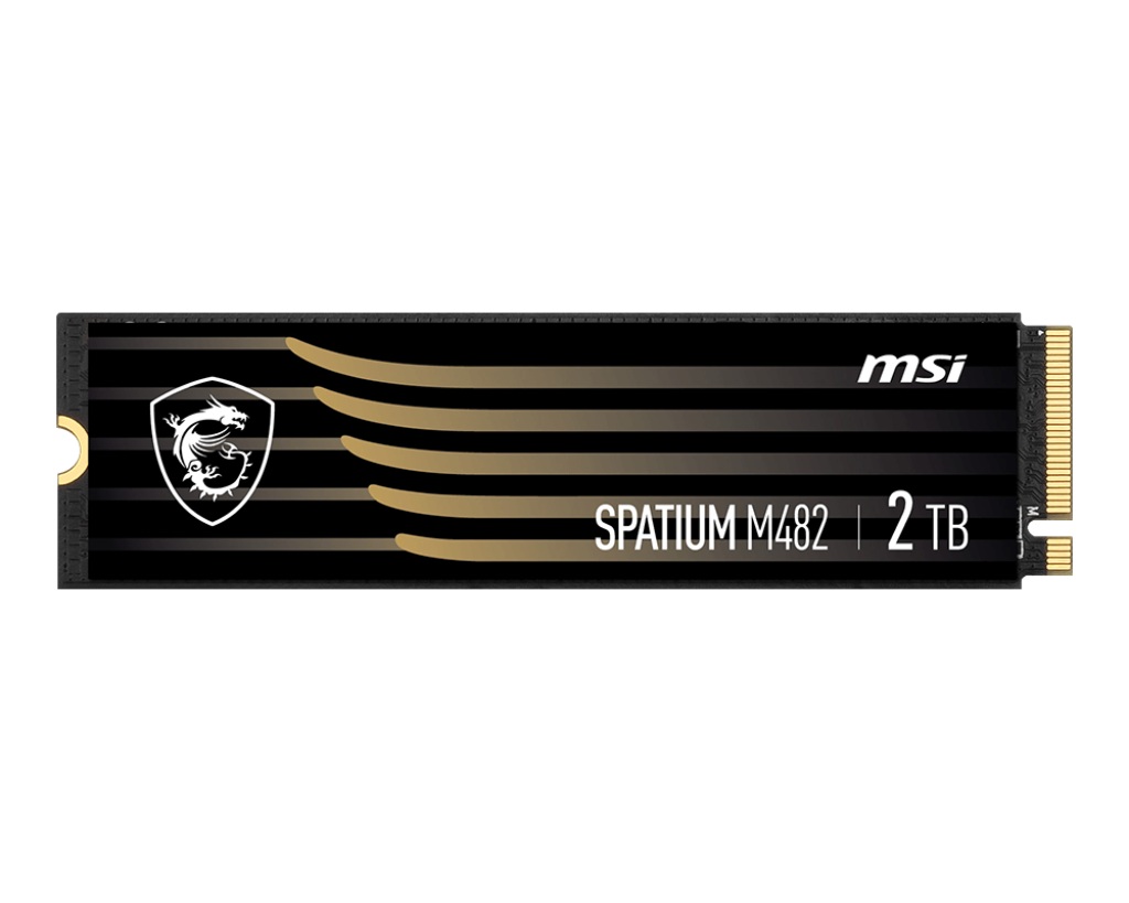 Диск SSD MSI SPATIUM M482 1TB PCIe 4.0 NVMe M.2 - S78-440L2D0-P83