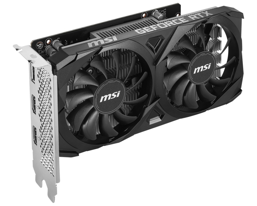 Видео карта MSI GeForce RTX 3050 VENTUS 2X E 6G OC