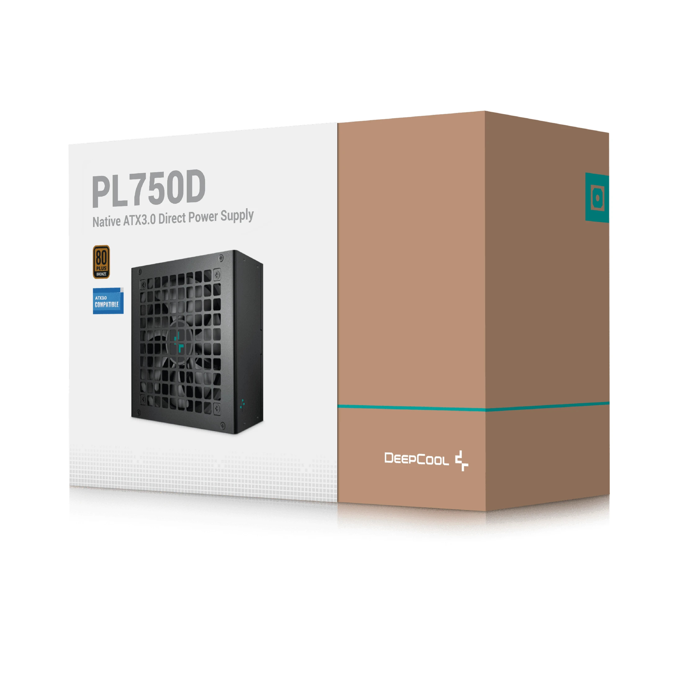 Блок питания DeepCool PL750-D PSU ATX 3.0 750W 80 Plus Bronze - R-PL750D-FC0B-EU