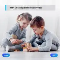 Охранителна WiFi камера TP-Link Tapo C210, 360&deg;, Pan/Tilt