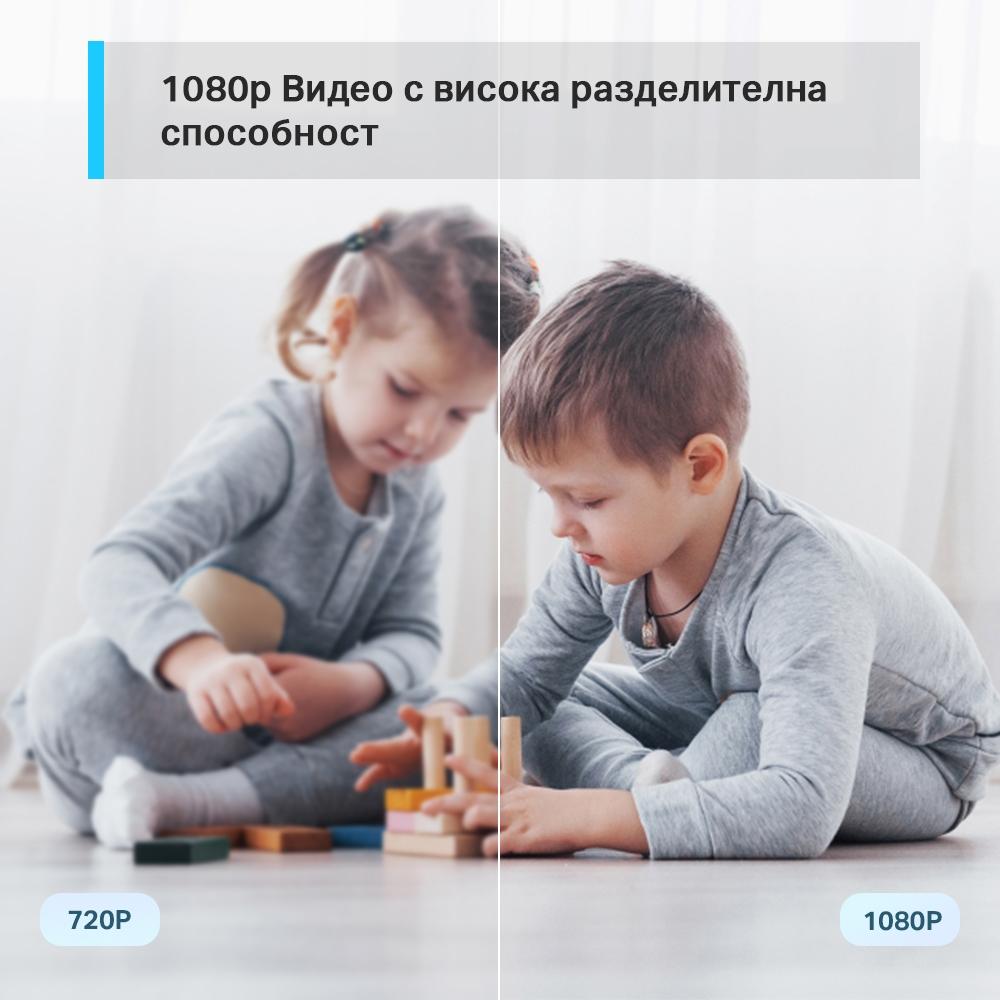 Κάμερα ασφαλείας WiFi TP-Link Tapo C200, 360°, Pan/Tilt