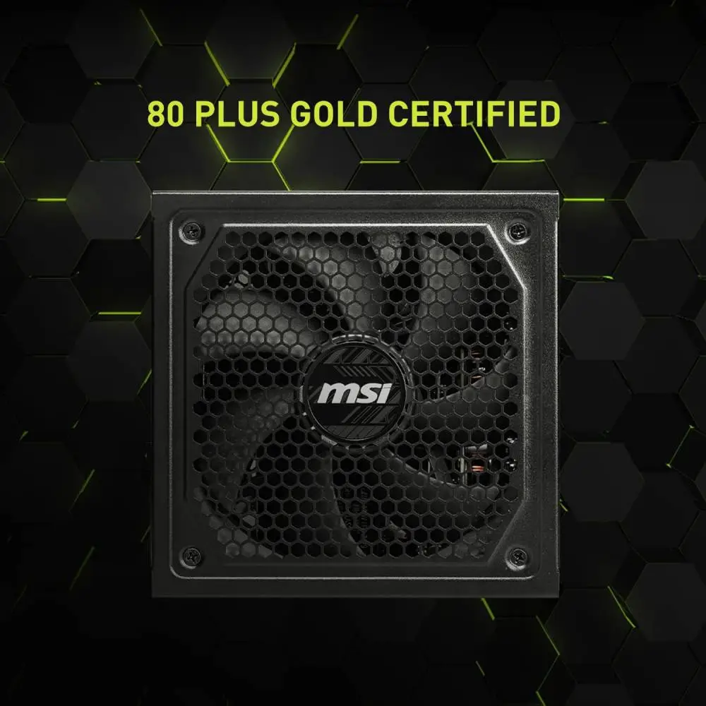 Захранване MSI MAG A1000GL PCIE5 1000W 80 Plus Gold ATX 3.1, PCIe 5.1 PSU