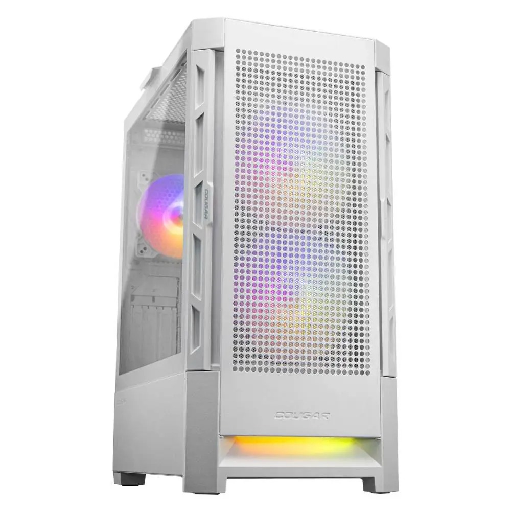 Кутия Cougar DUOFACE RGB Mid-Tower Case White
