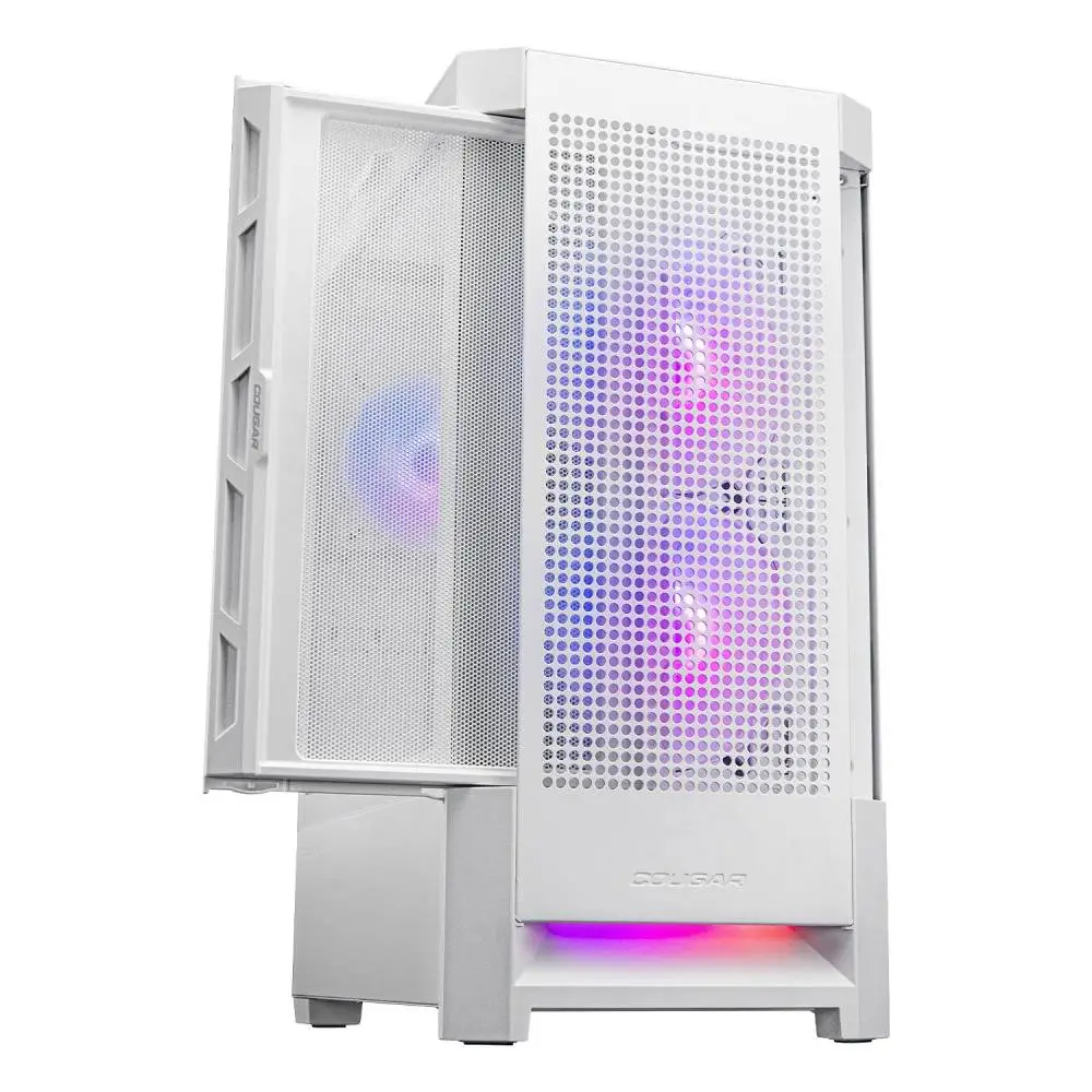 Кутия Cougar DUOFACE RGB Mid-Tower Case White