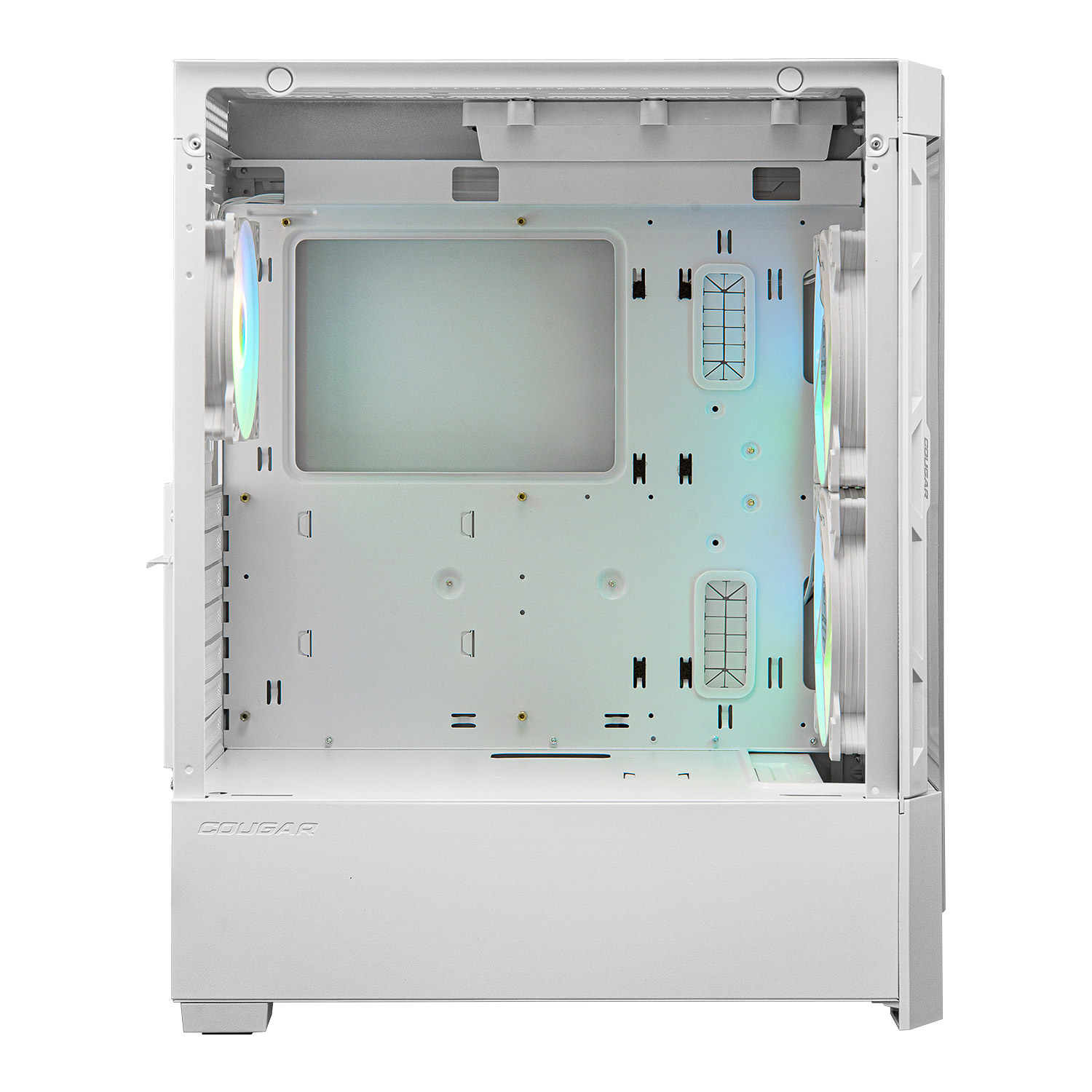 Кутия Cougar DUOFACE RGB Mid-Tower Case White 