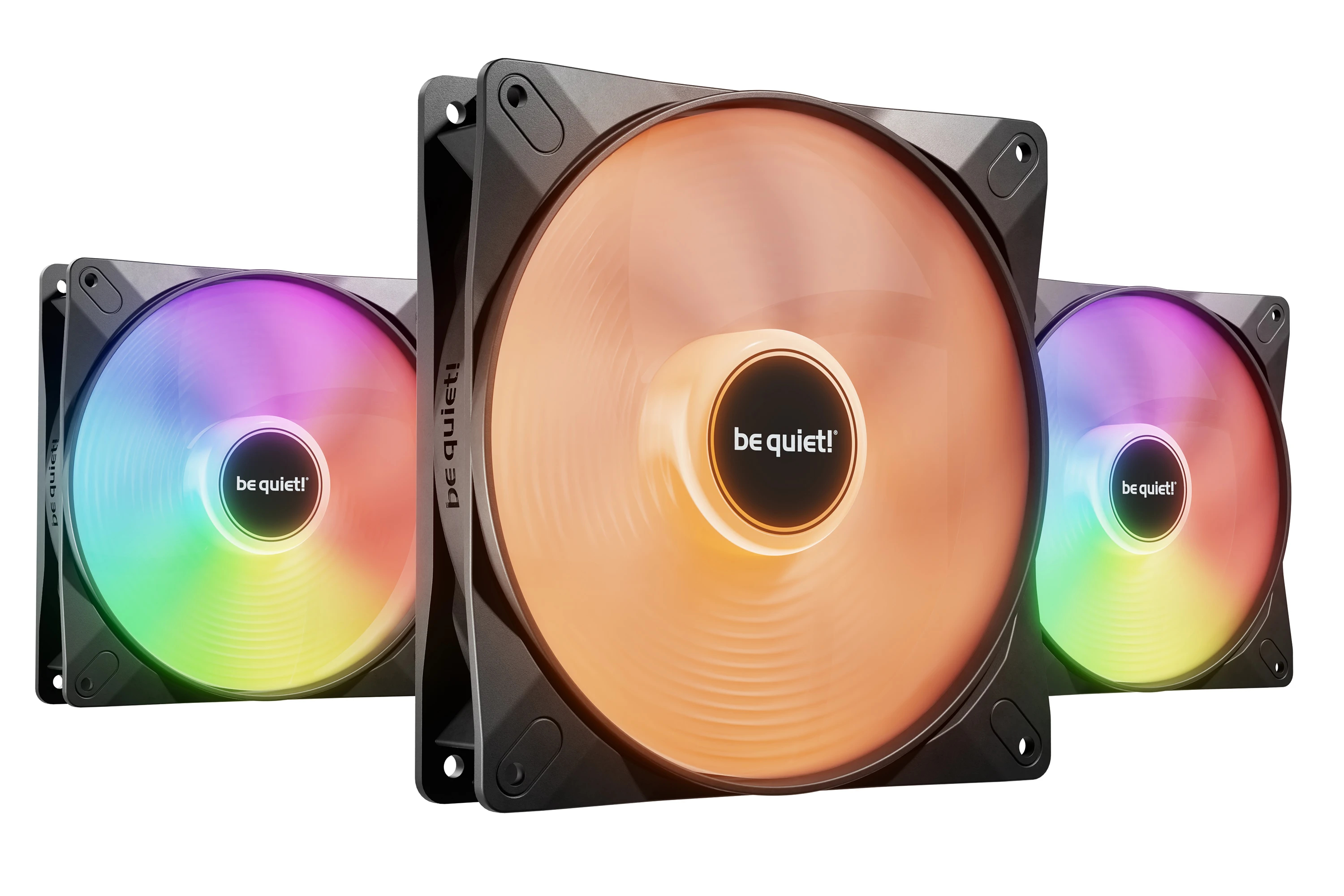 Вентиляторы be quiet! LIGHT WINGS LX 140mm PWM high-speed Triple-Pack Fan Pack 3-in-1 - BL130