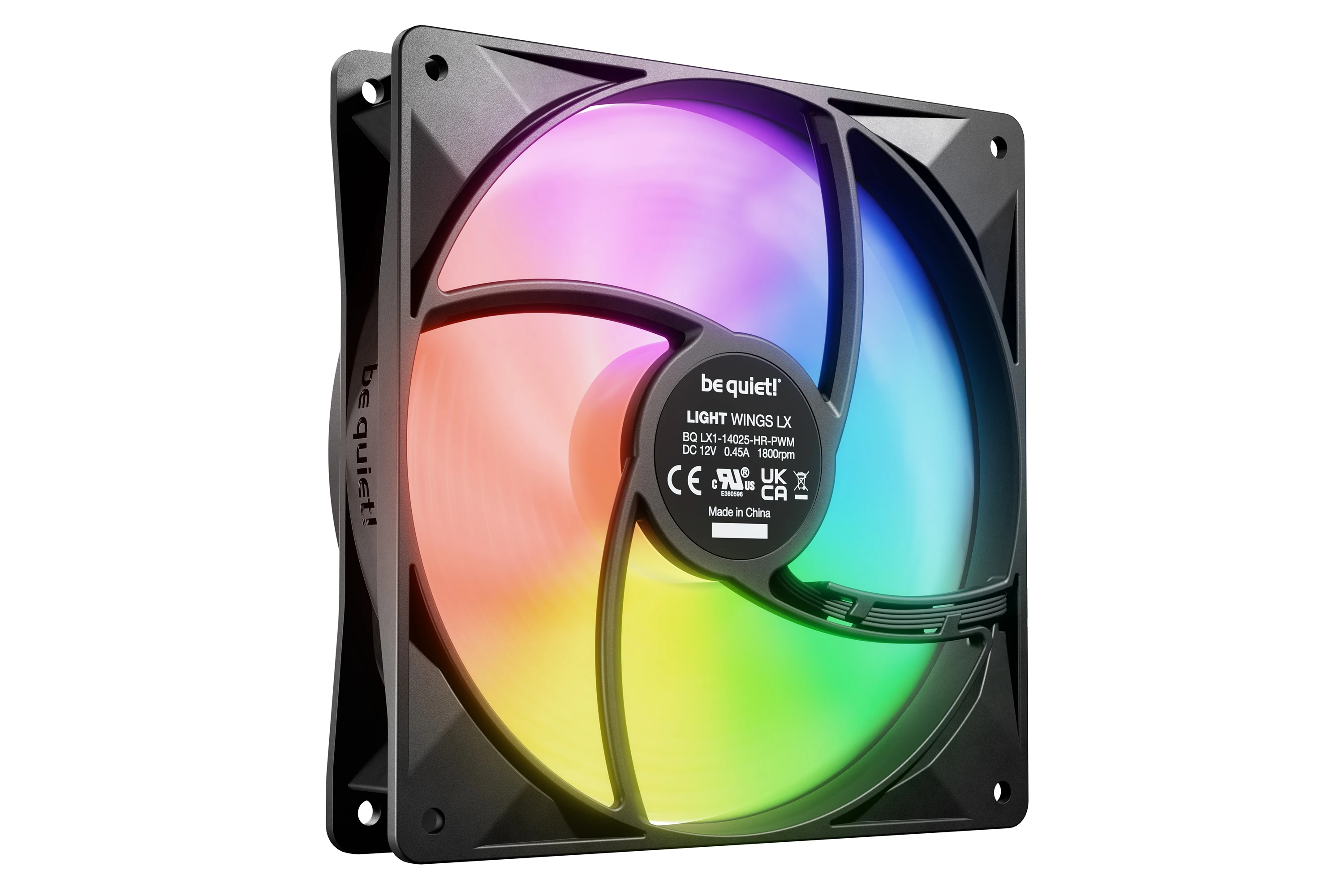 Ventilateur be quiet! LIGHT WINGS LX 140mm PWM high-speed Fan - BL129