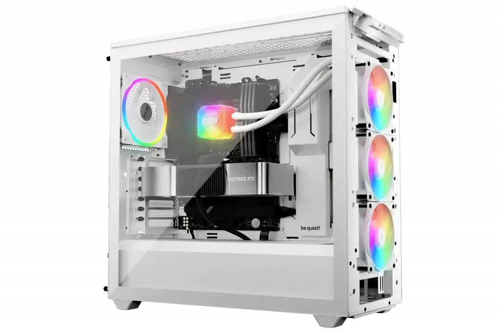 Водно охлаждане за процесор be quiet! LIGHT LOOP 360mm White Water Cooling - BW023
