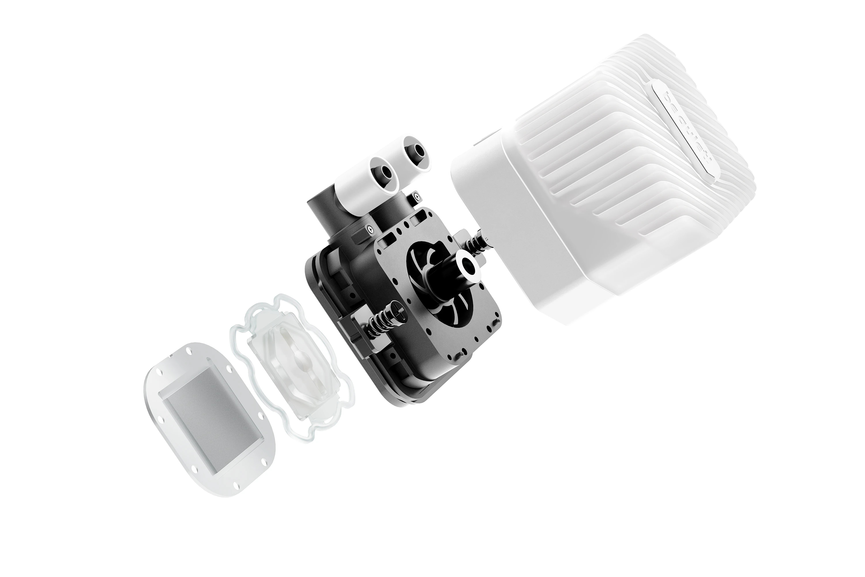 Водно охлаждане за процесор be quiet! LIGHT LOOP 360mm White Water Cooling - BW023