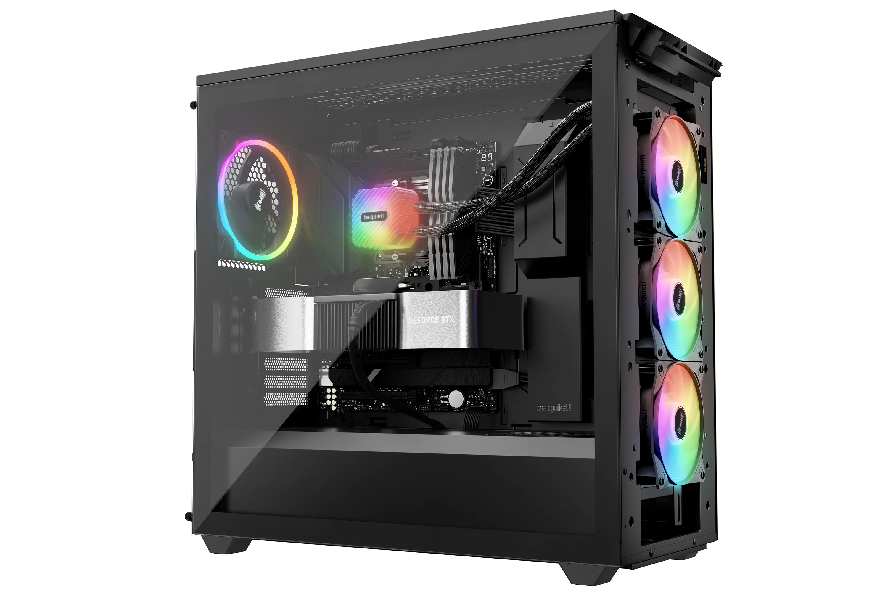 Водно охлаждане за процесор be quiet! LIGHT LOOP 360mm Water Cooling - BW022 