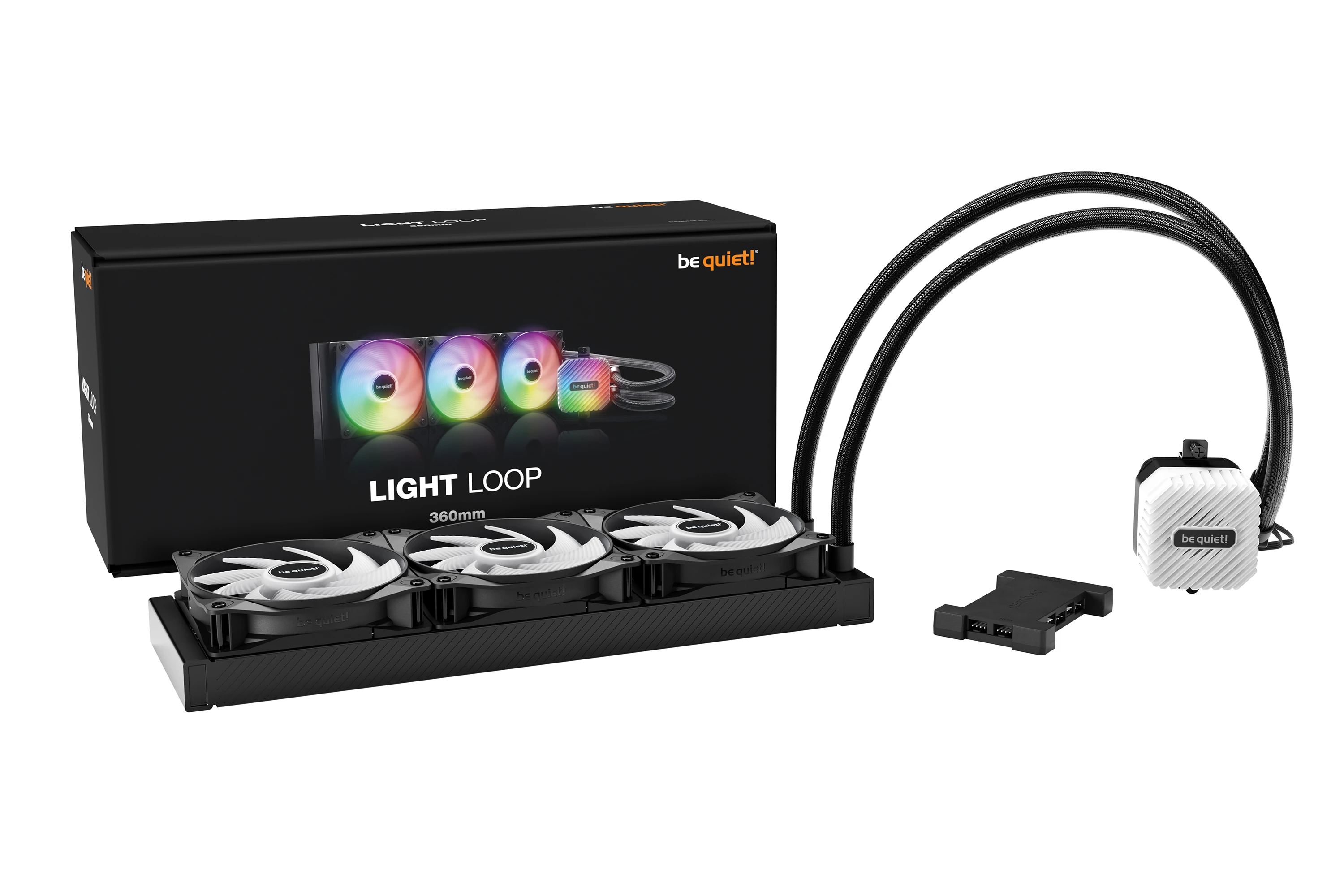 Водно охлаждане за процесор be quiet! LIGHT LOOP 360mm Water Cooling - BW022 