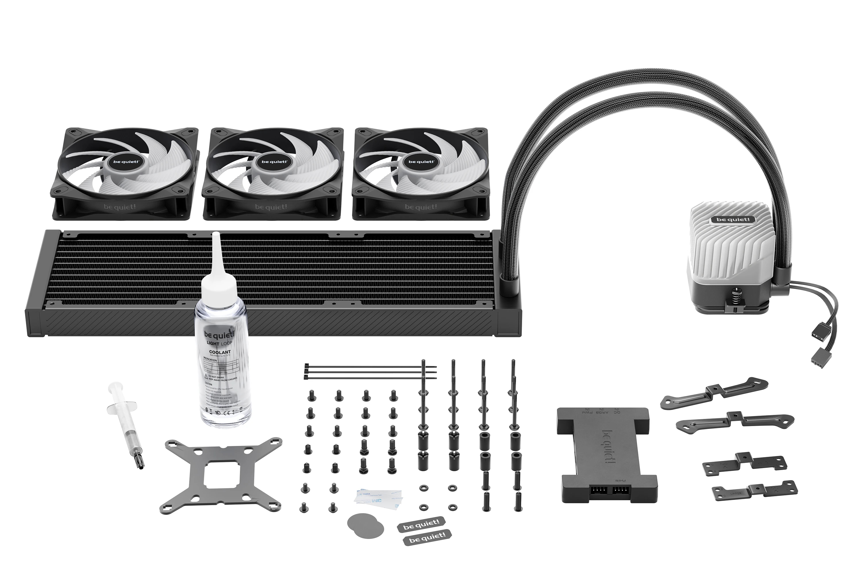 Водно охлаждане за процесор be quiet! LIGHT LOOP 360mm Water Cooling - BW022 