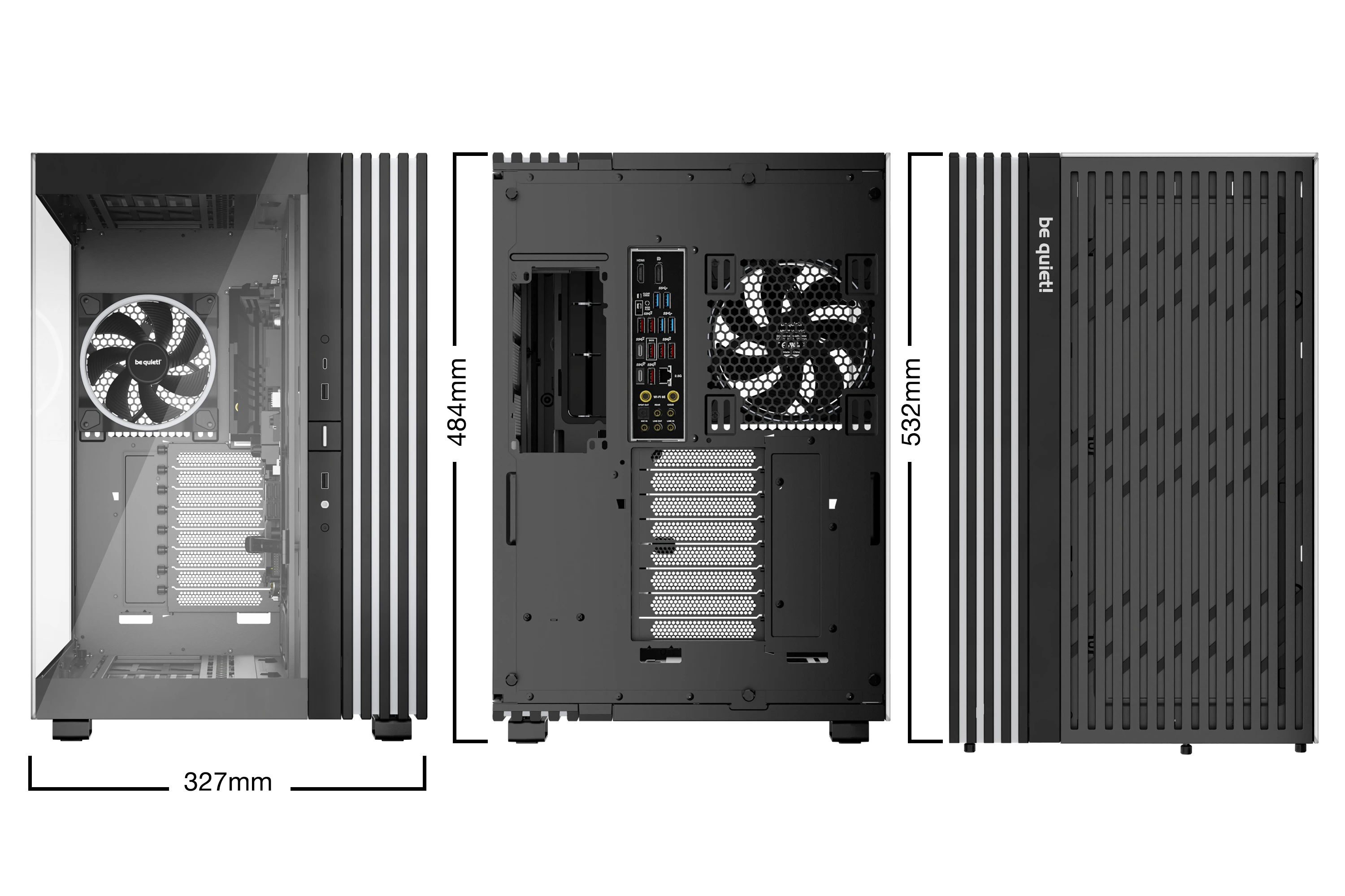 Кутия be quiet! LIGHT BASE 900 FX Black Case EATX - BGW71