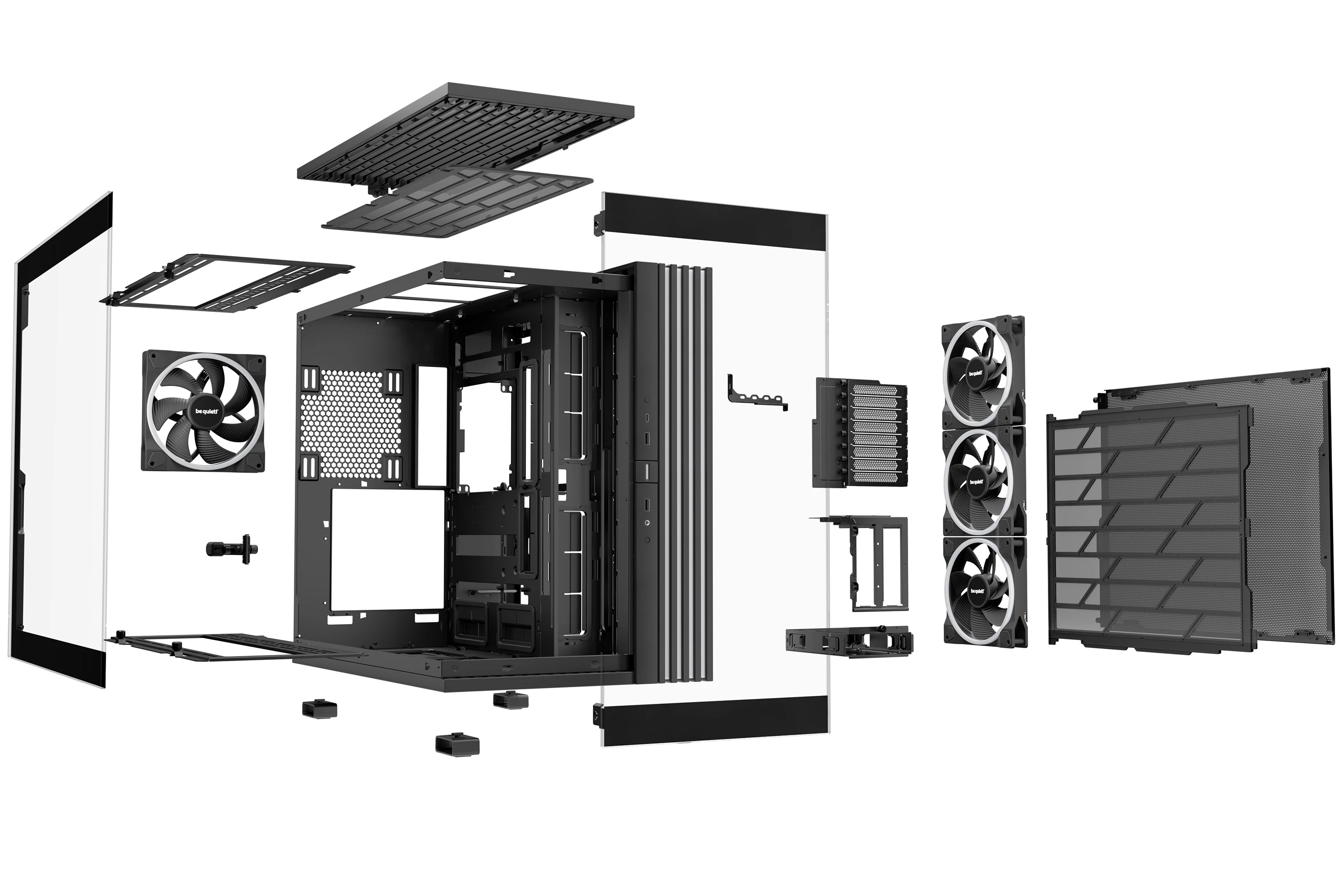 Кутия be quiet! LIGHT BASE 900 FX Black Case EATX - BGW71