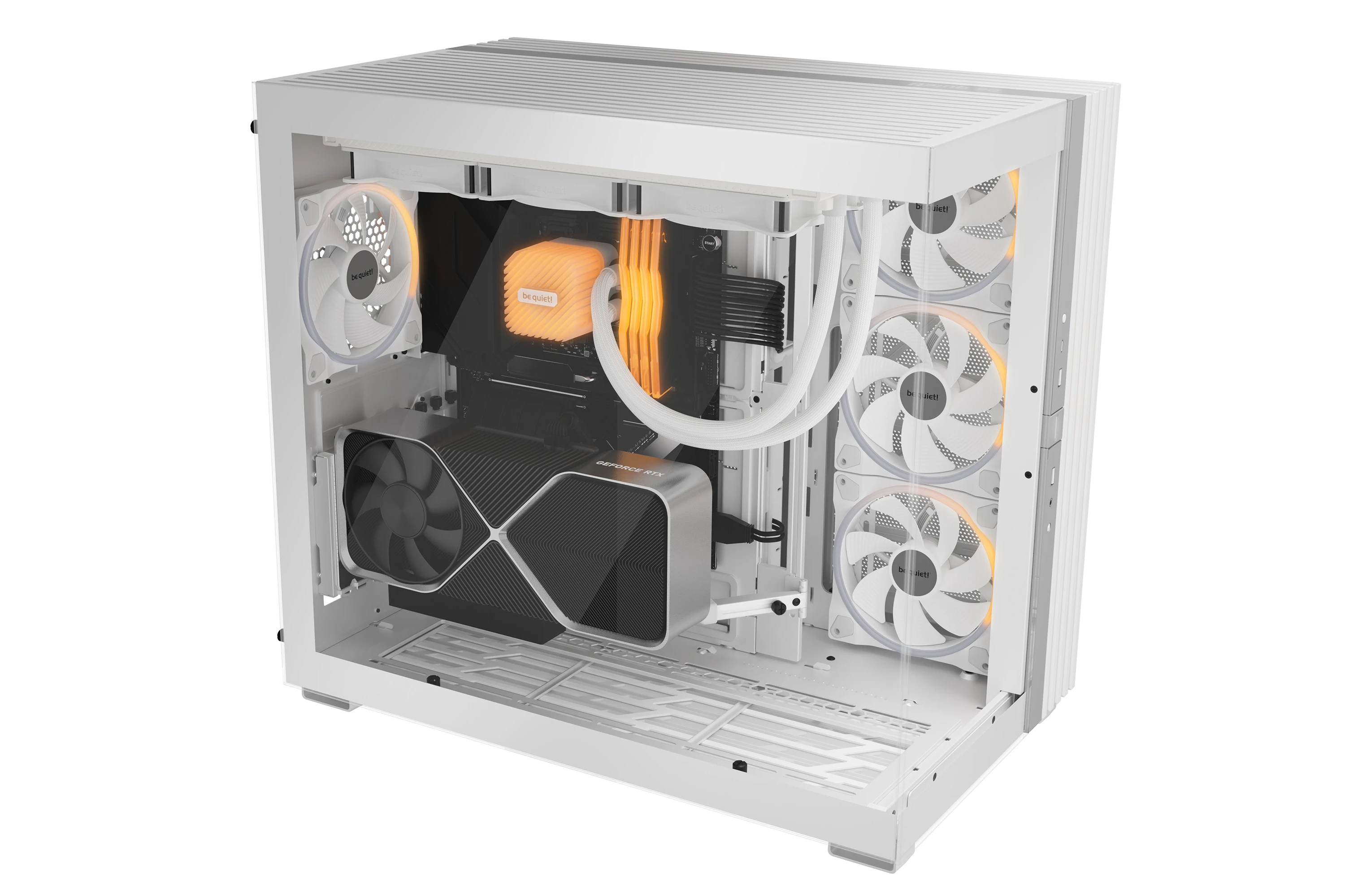 Case be quiet! LIGHT BASE 900 DX White EATX - BGW70