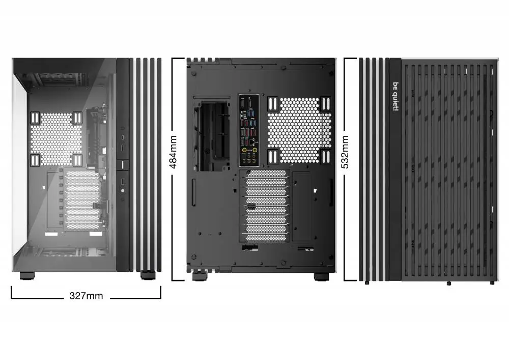 Кутия be quiet! LIGHT BASE 900 DX Black Case EATX - BGW69