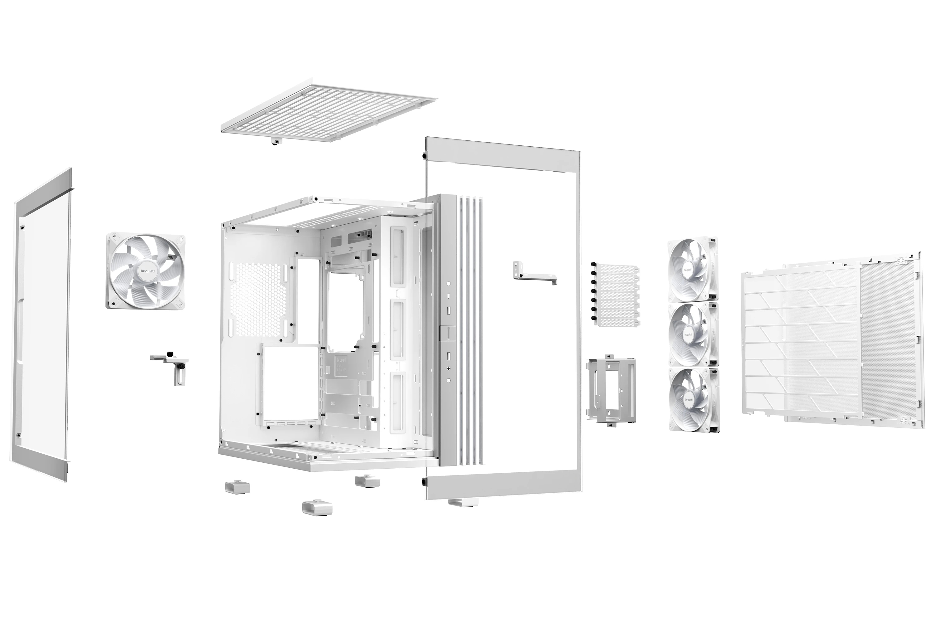 Корпус be quiet! LIGHT BASE 600 LX White ATX Case - BGW68