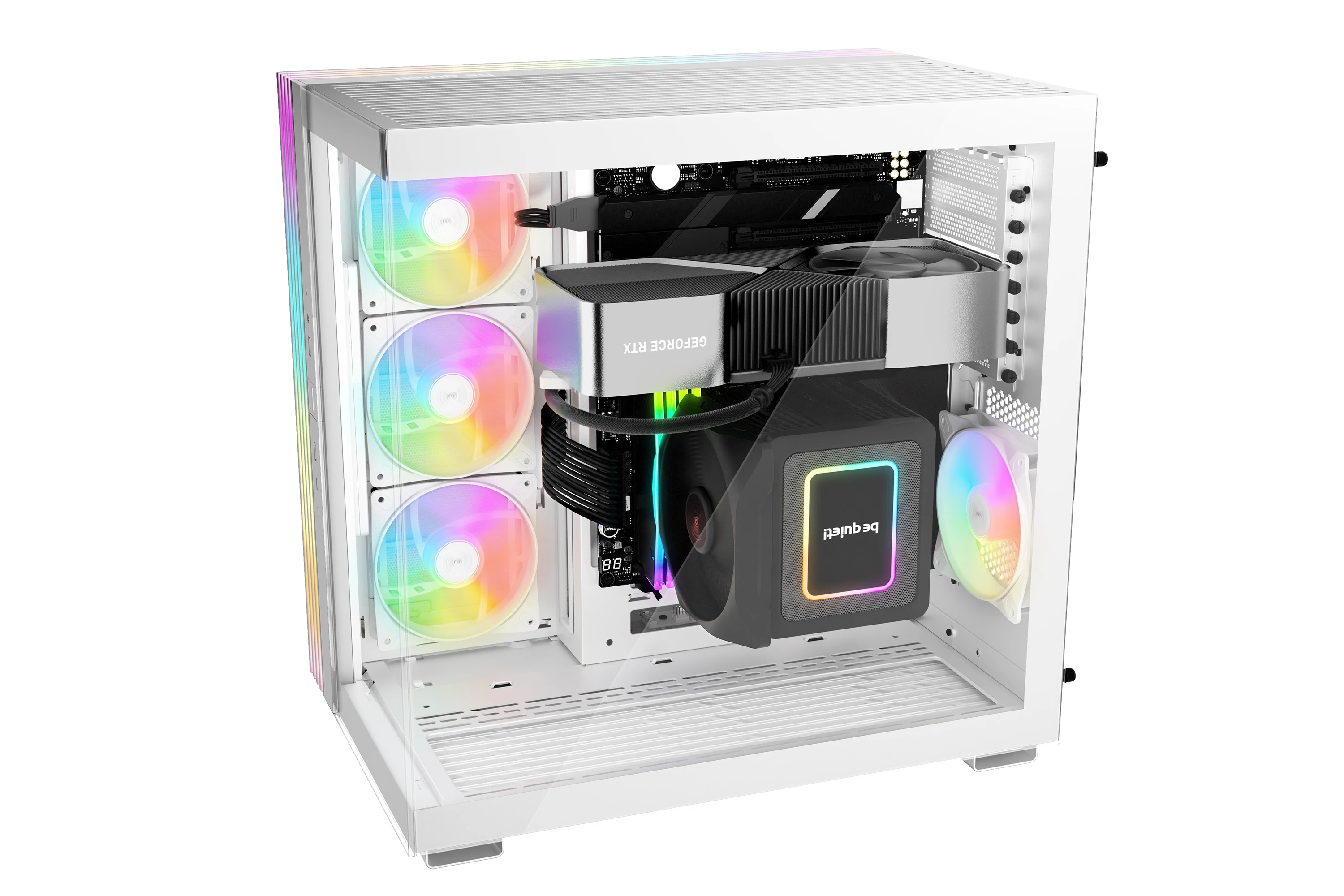 Корпус be quiet! LIGHT BASE 600 LX White ATX Case - BGW68
