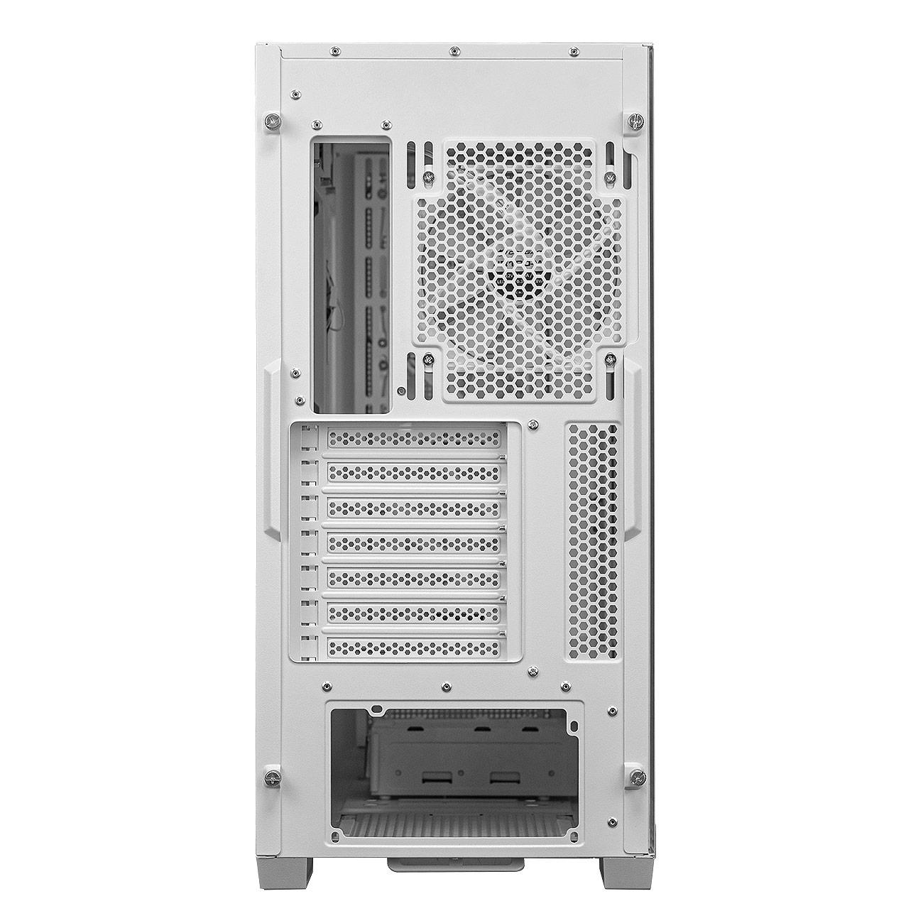 Кутия Cougar UNIFACE RGB Mid-Tower Case White - CGR-5C78W-RGB
