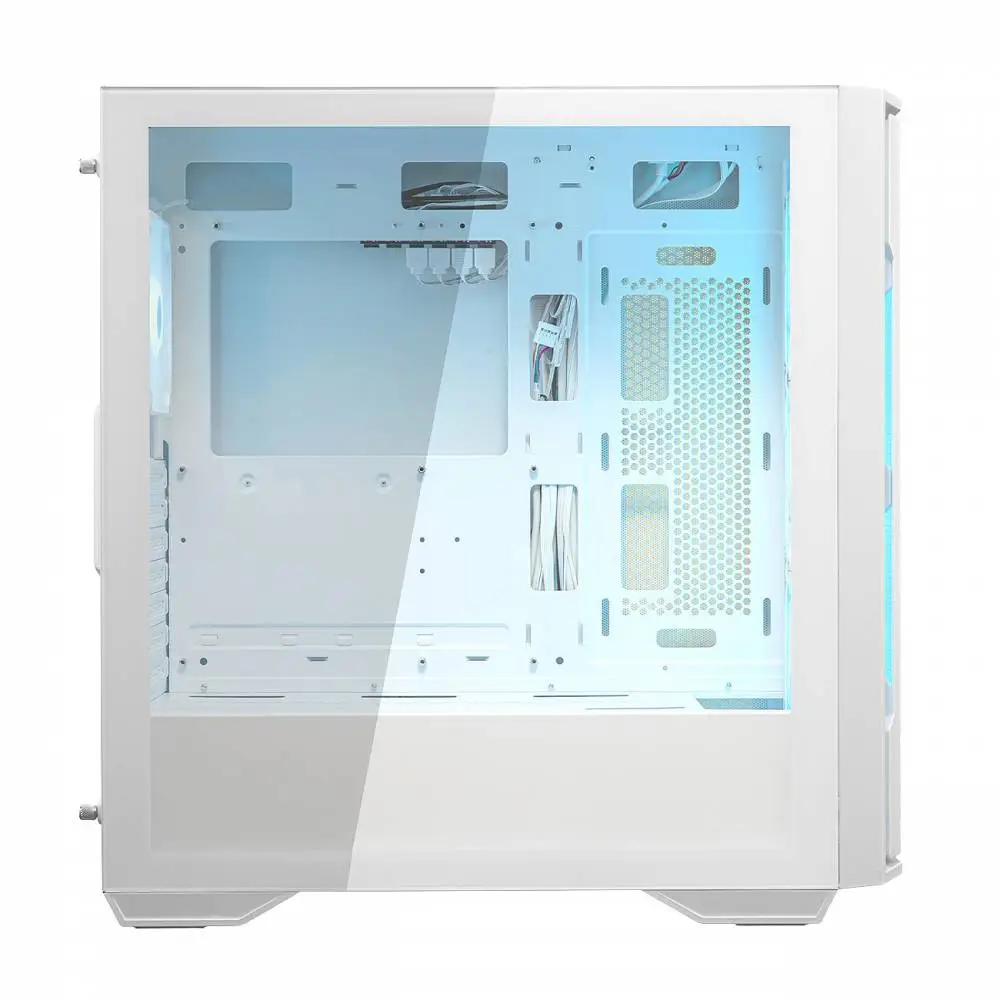 Кутия Cougar UNIFACE RGB Mid-Tower Case White - CGR-5C78W-RGB