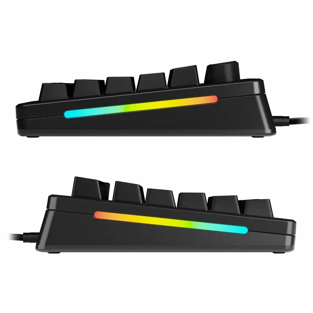 Геймърска механична клавиатура Glorious GMMK 3 Pro 75% Black - Fox Linear Switches