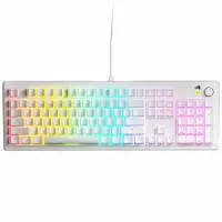 Геймърска механична клавиатура Glorious GMMK 3 100% White - Fox Linear Switches
