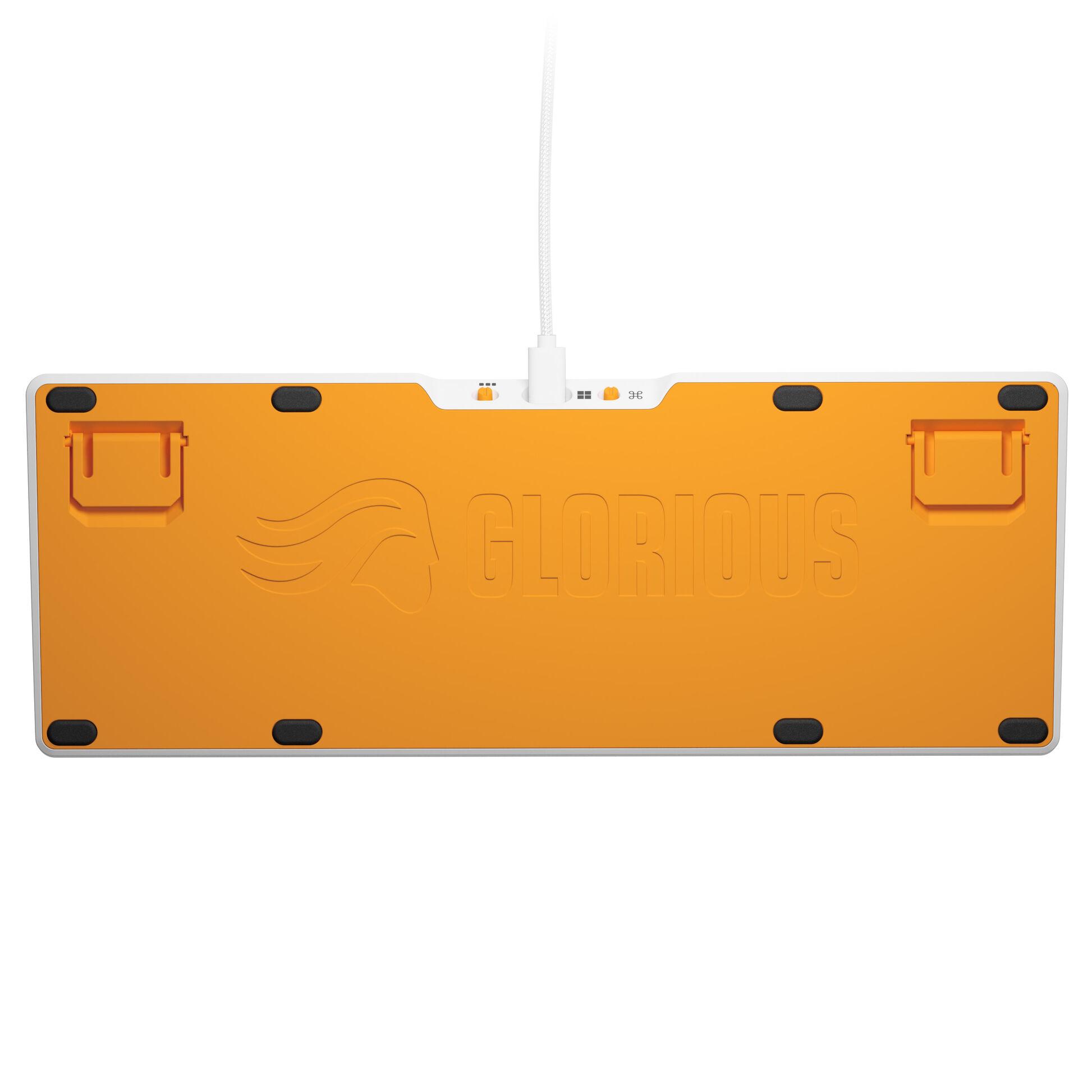 Clavier mécanique de jeu Glorious GMMK 3 65% White - Fox HE Switches