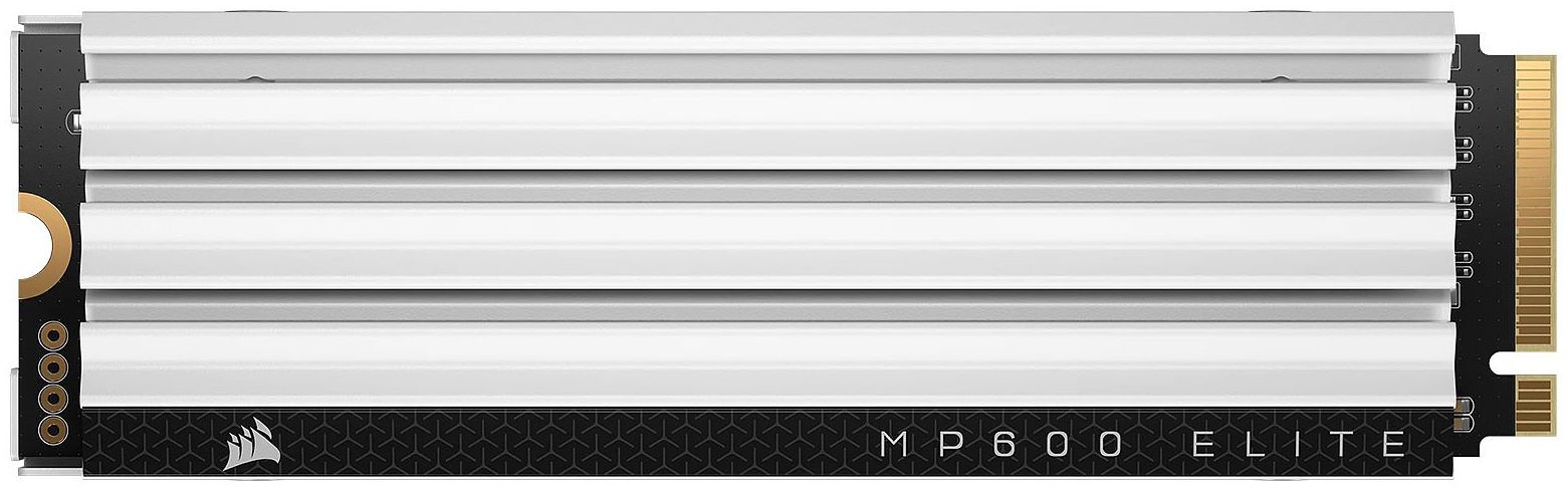 Диск SSD Corsair MP600 ELITE 1TB PCIe Gen4 x4 NVMe 1.4 M.2 2280 - CSSD-F1000GBMP600ECS 